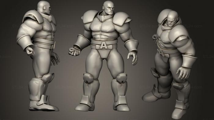 Figurines simple (Apocalypse  X Men, STKPR_0093) 3D models for cnc